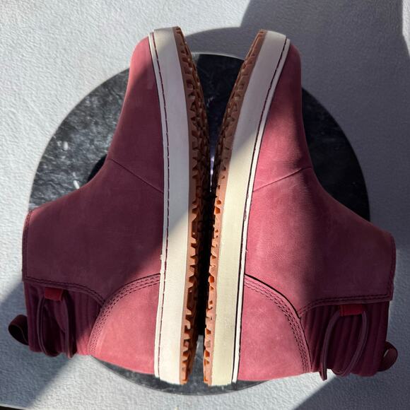 L.L.Bean Mountainside Toggle
Boots Red Nubuck Leather Women’s Size 7 US - Picture 5 of 8